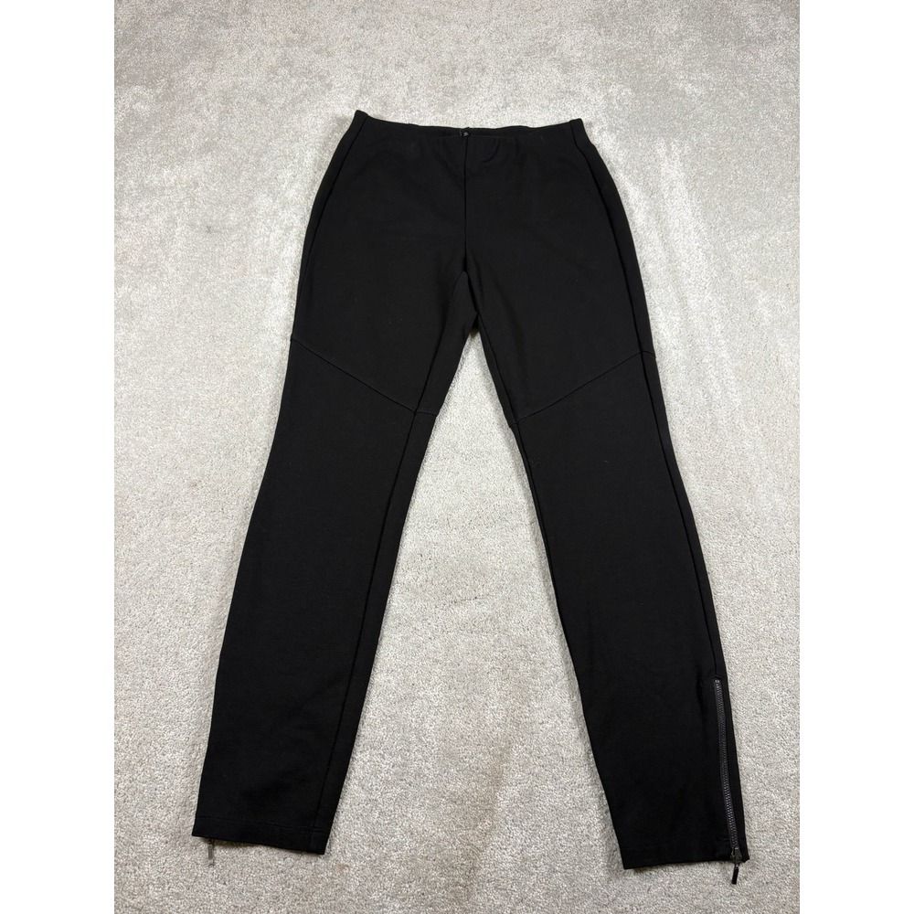 eileen fisher petite size pp (xs petite) ankle zip Ponte‎ pull on pants